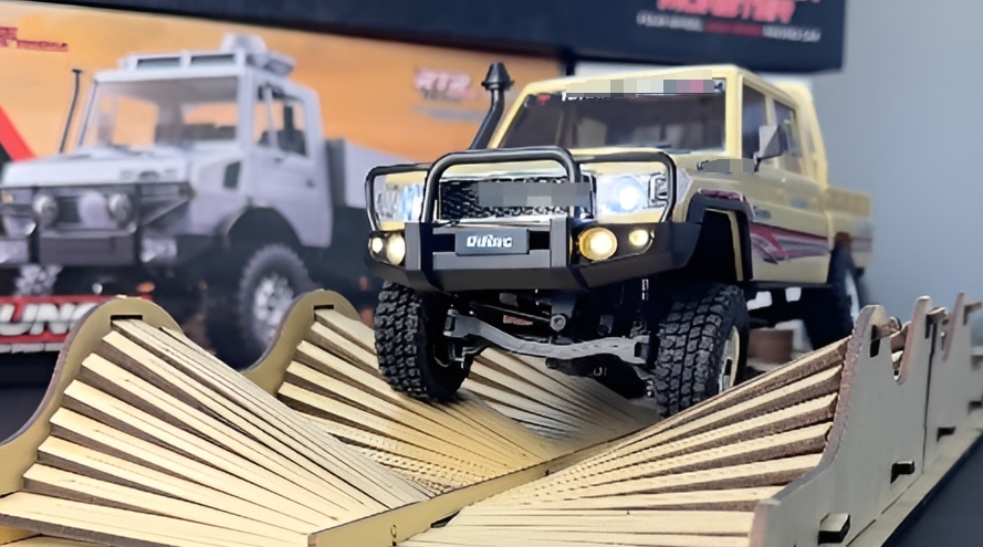 UDIRC-UCX1801-High-Speed-Brushless-RC-Truck-Yellow-Overview-1